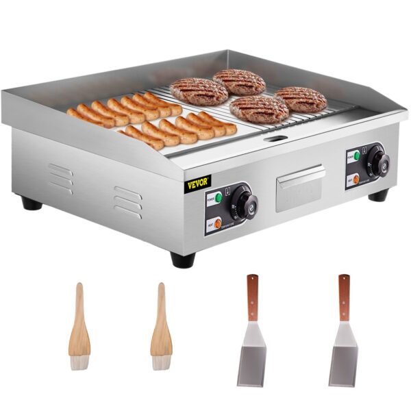 Flat top electric grill best sale